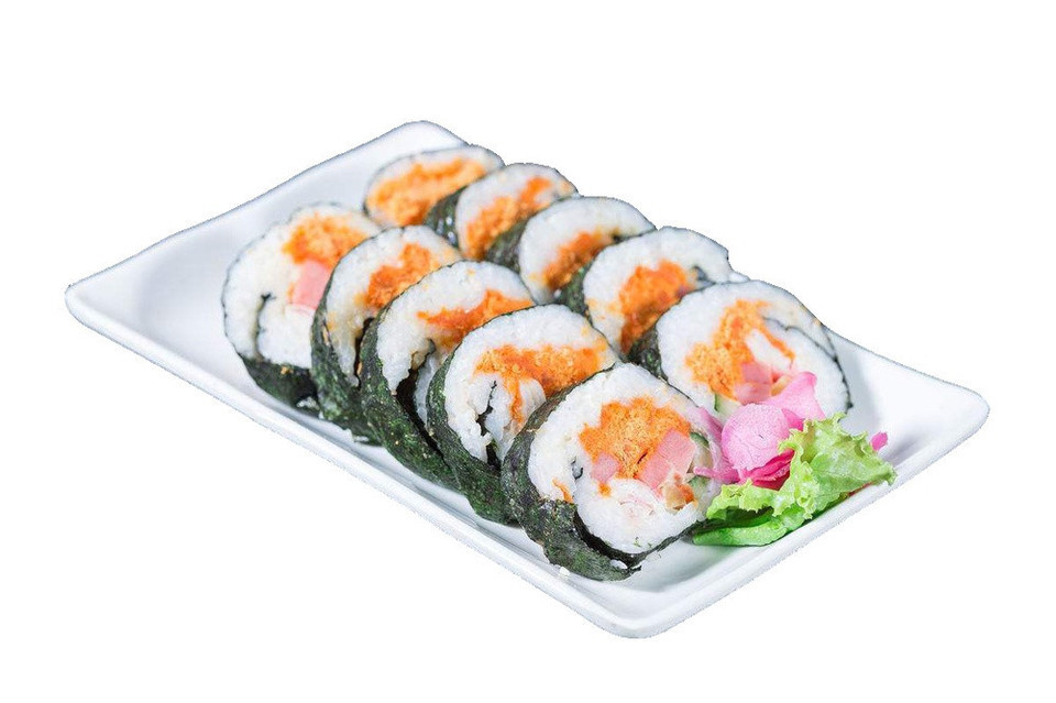 原味肉松寿司图片