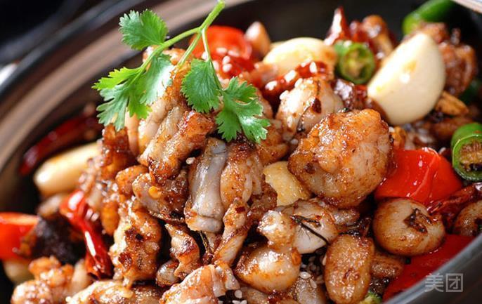 香锅跳跳蛙图片