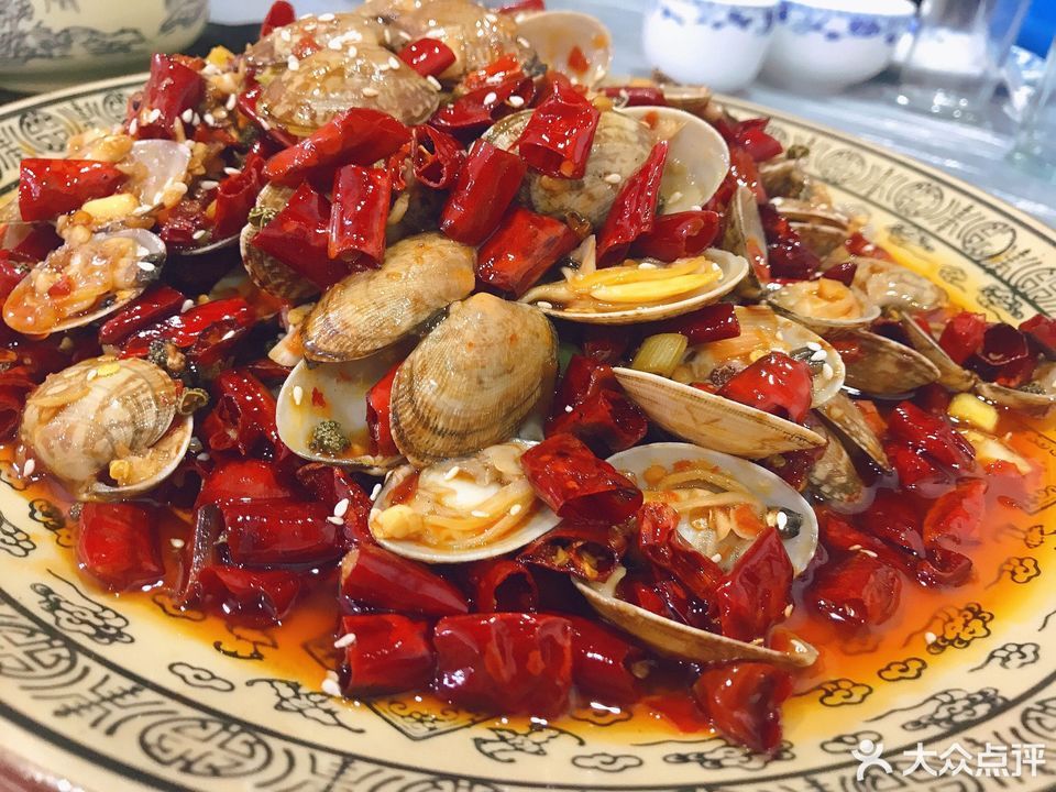 香辣花甲图片