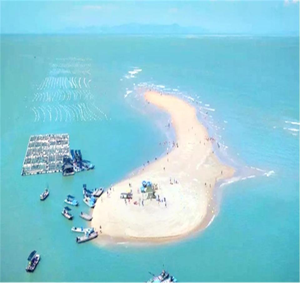 鱼骨沙洲图片