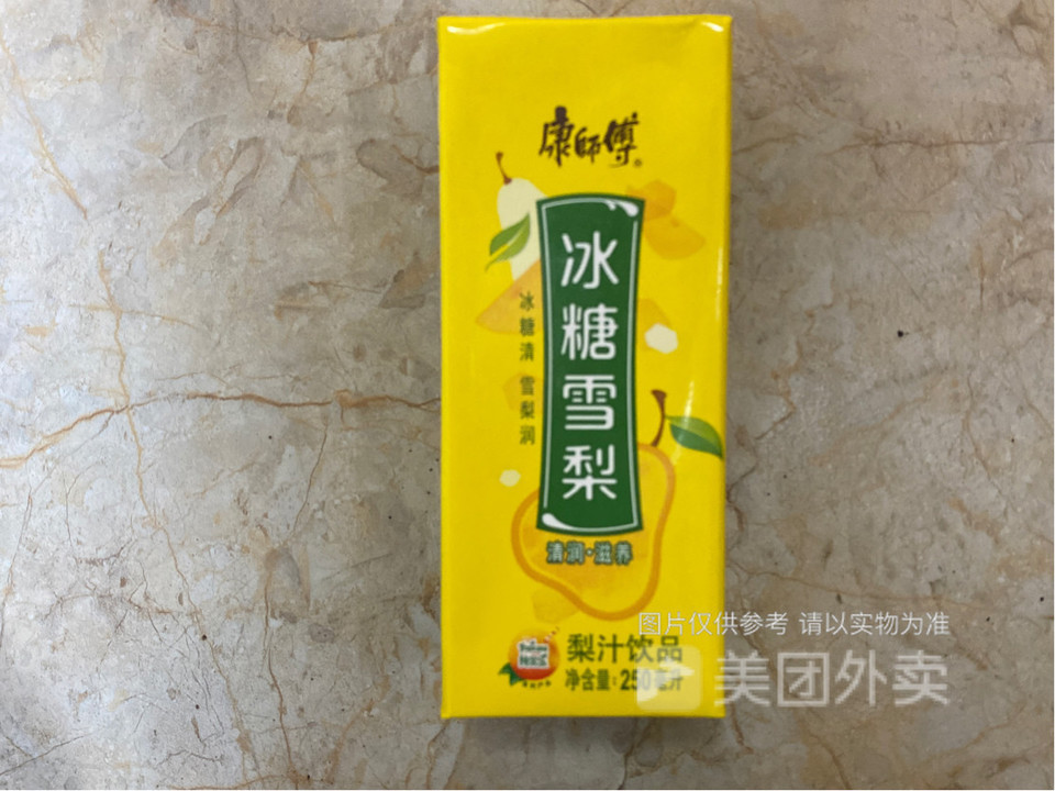 康师傅冰糖雪梨盒图片