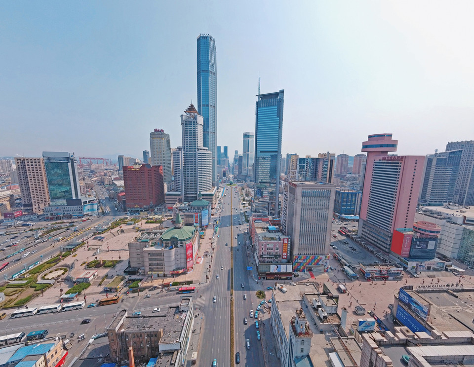 青泥洼商圈图片