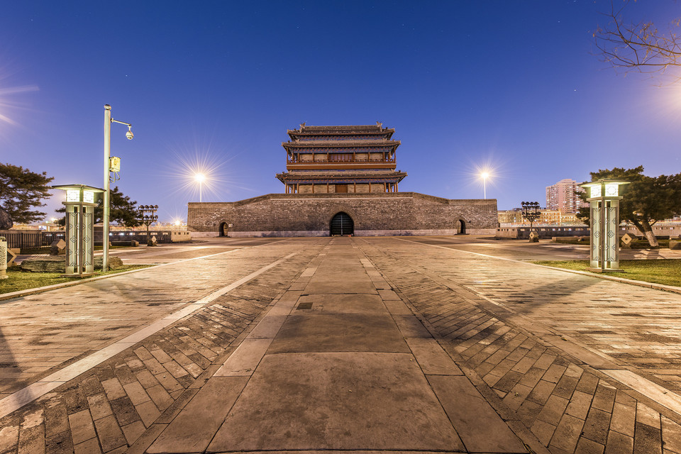永定门公园图片