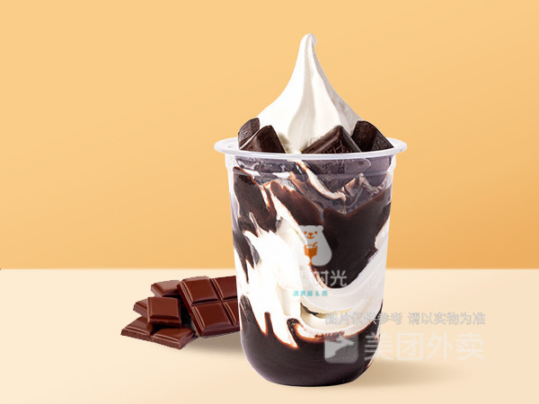 巧克力大圣代图片
