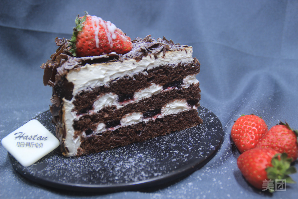 黑森林切块图片