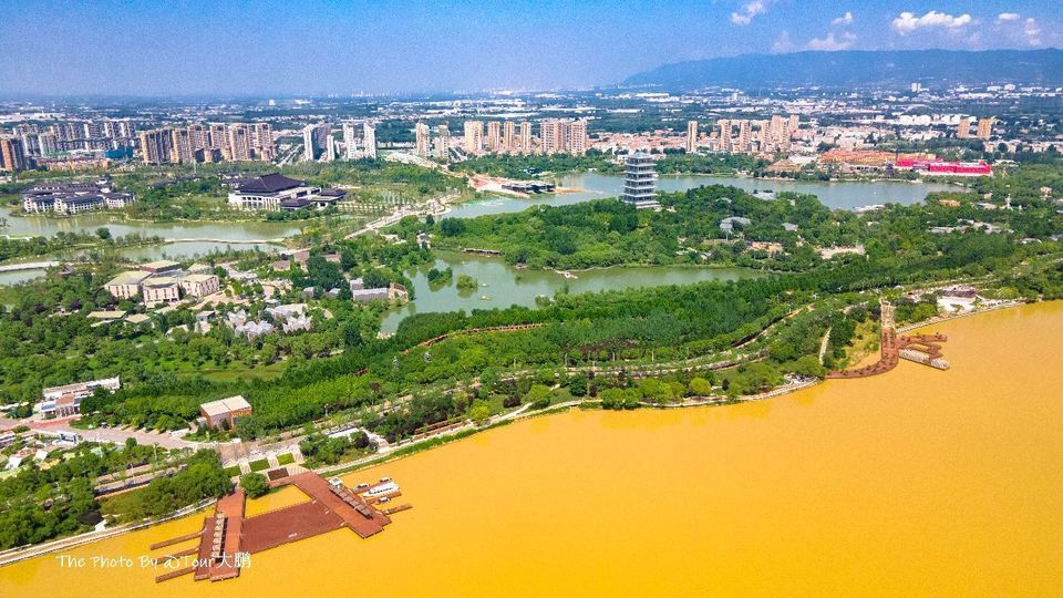 西安浐灞生态区图片