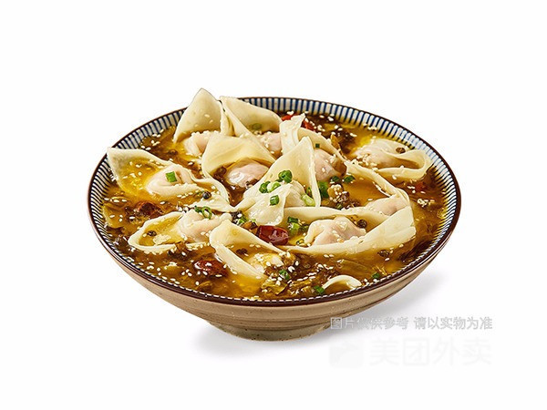 酸菜鲜肉抄手图片