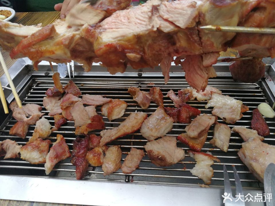 于氏烤羊腿图片