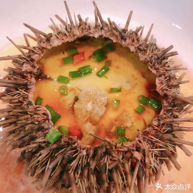 海胆蒸蛋图片