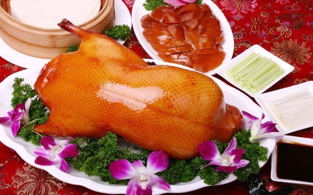 精品烤鸭图片