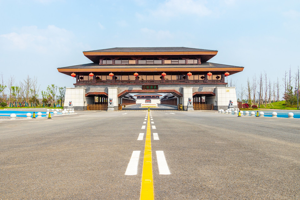 上秦淮生态湿地公园图片