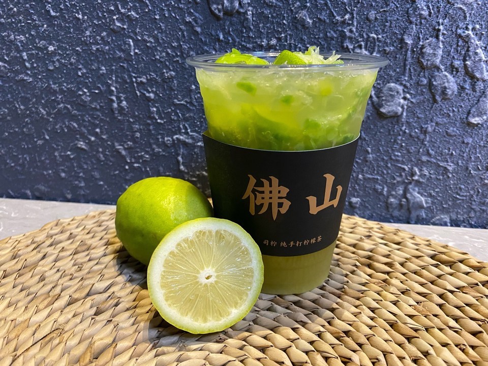 苦瓜柠檬茶图片