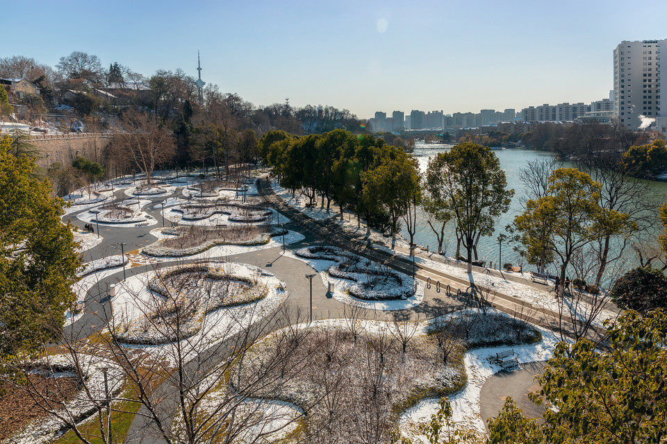 南京小桃园公园图片