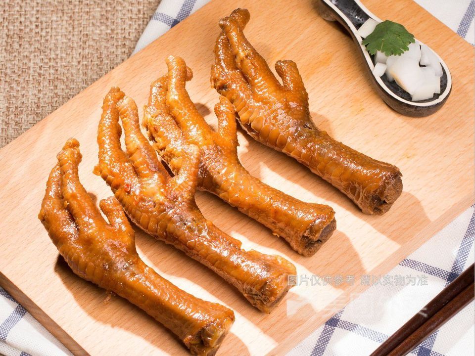 秘制鸡爪图片
