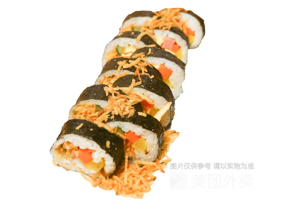 经典牛蒡丝寿司图片