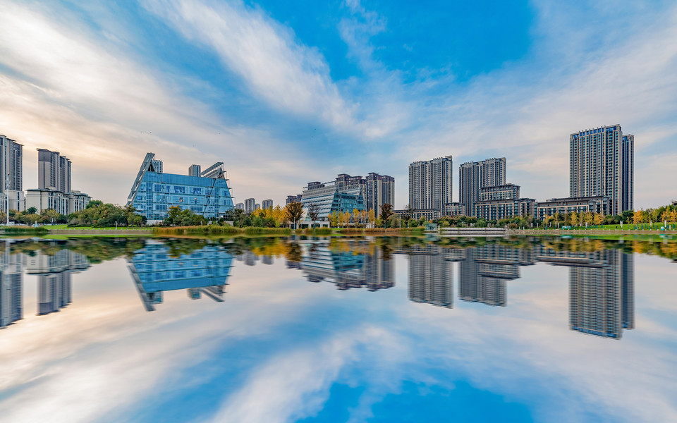 碧源月湖公园图片