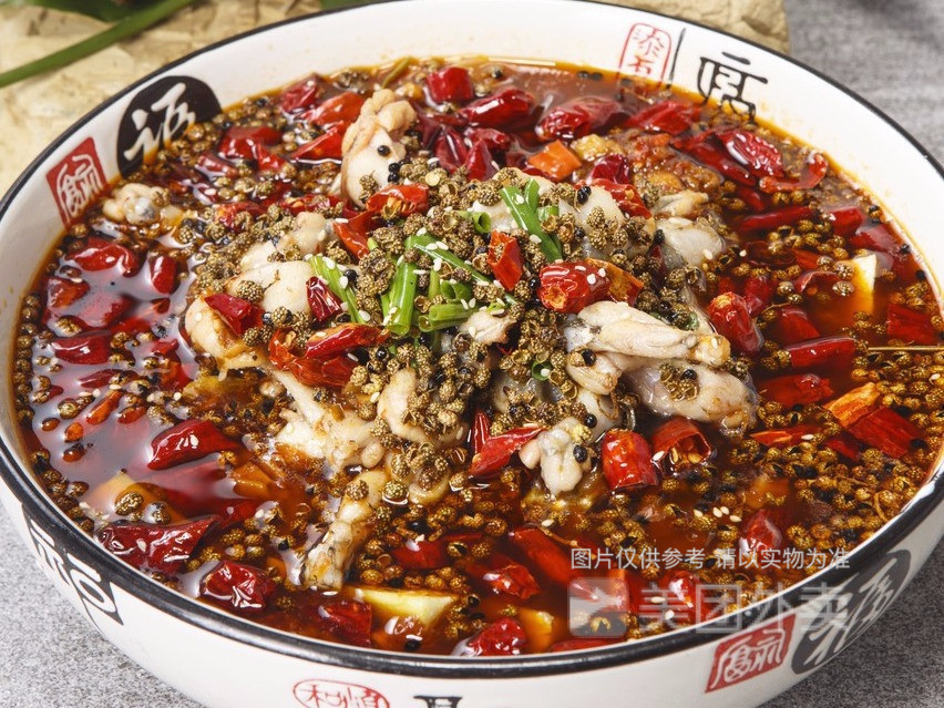 椒麻牛蛙图片
