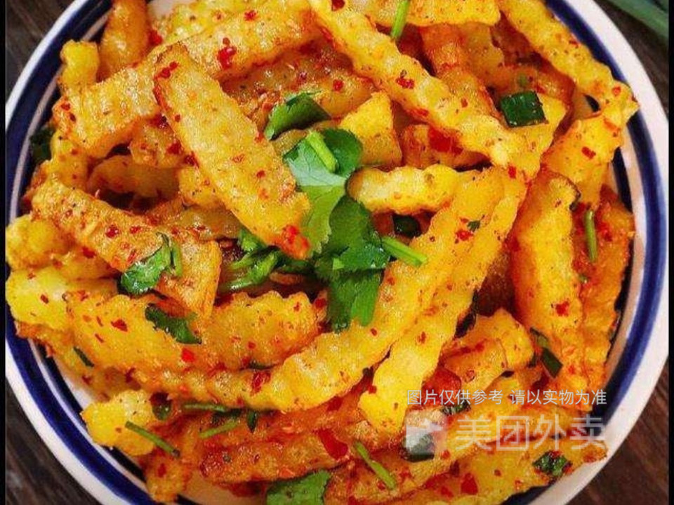 麻辣洋芋条图片