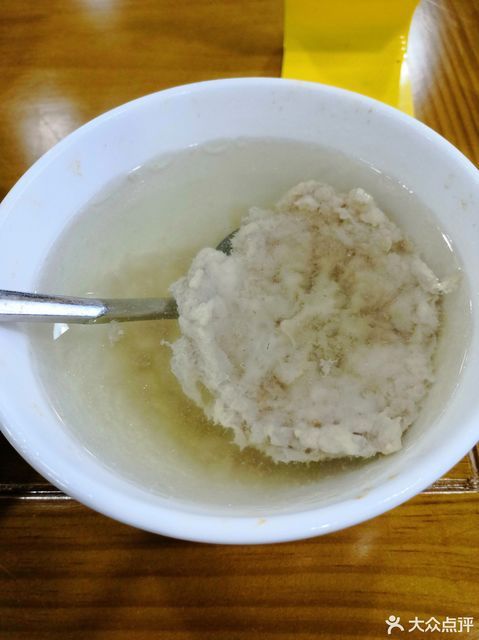 原味特色肉饼汤图片