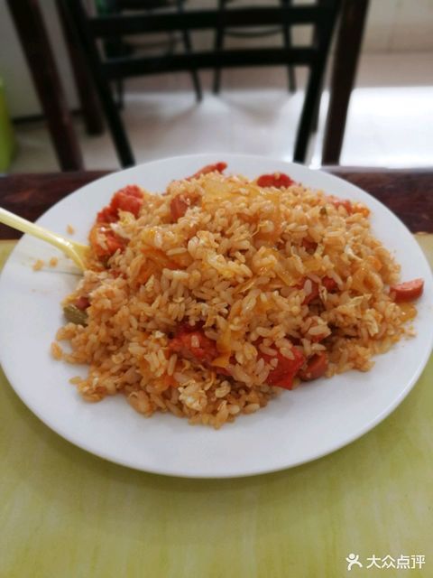 里脊肉炒饭图片