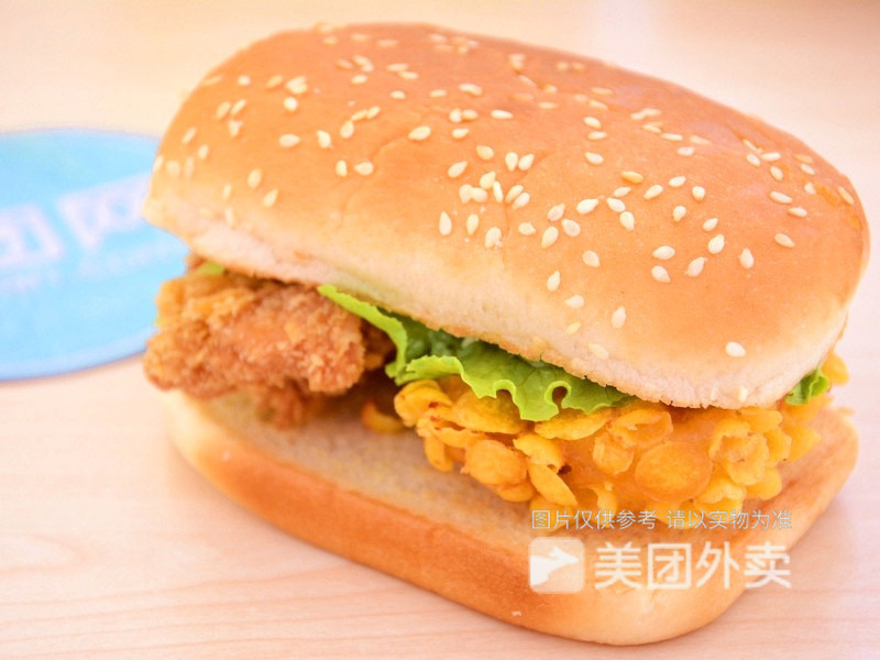 伴鸡伴虾堡图片