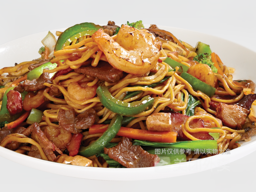 牛肉炒面图片