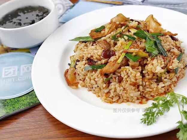 回锅肉炒饭图片