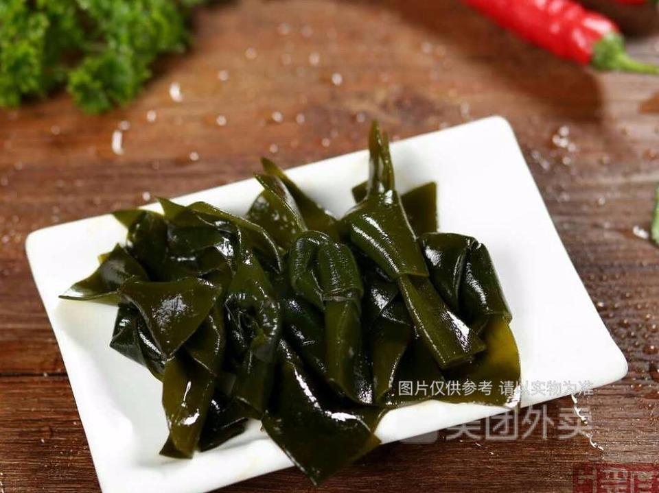 卤海带图片