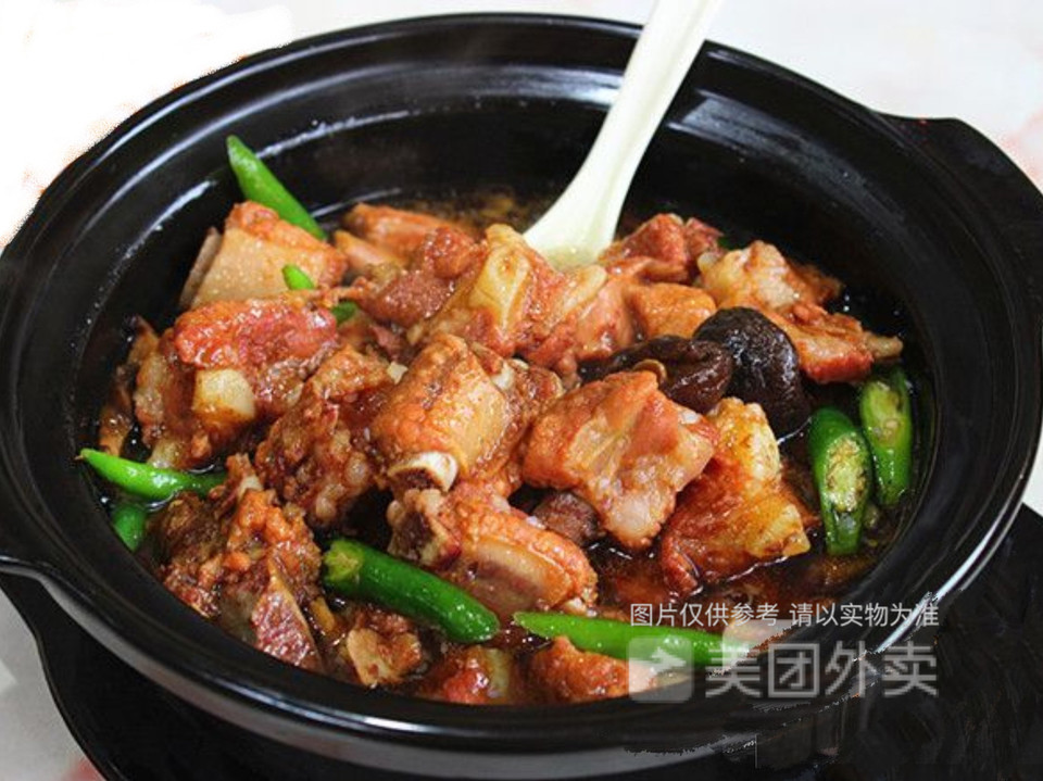 黄焖排骨饭图片