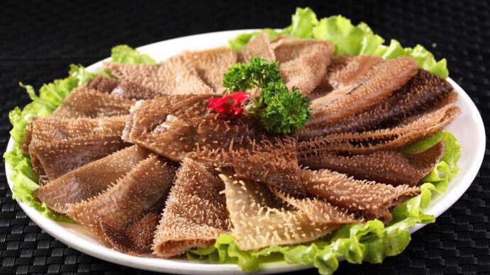 招牌大刀毛肚图片