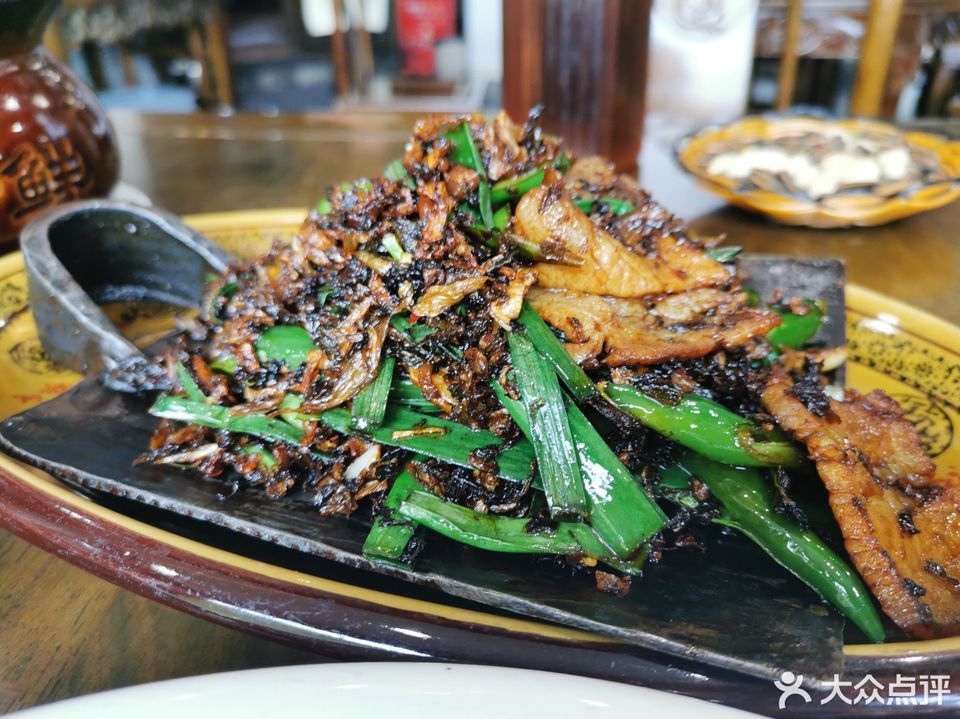 大竹老咸菜回锅肉图片