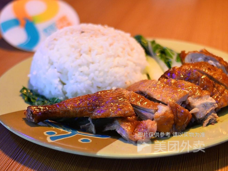 香卤鸭饭图片