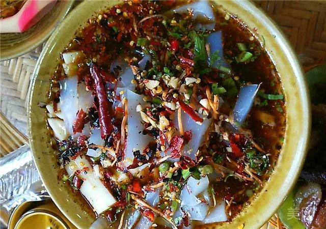 傣味拌凉粉图片