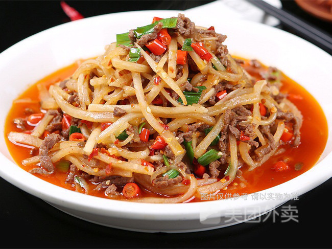 萝卜丝牛肉图片