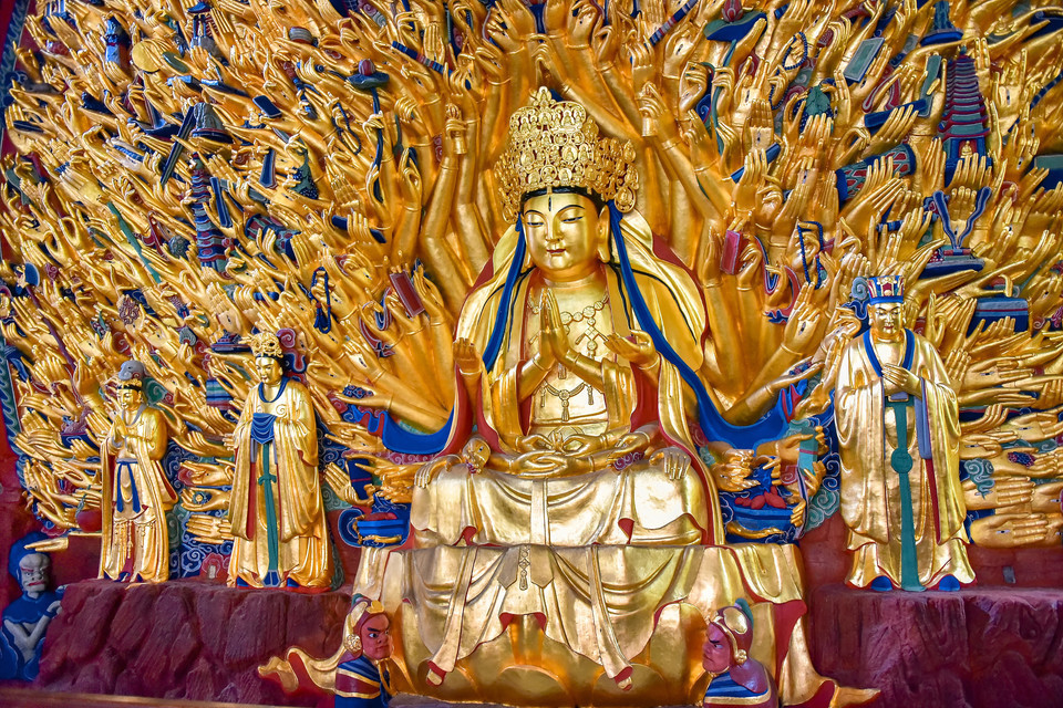 千手观音殿图片