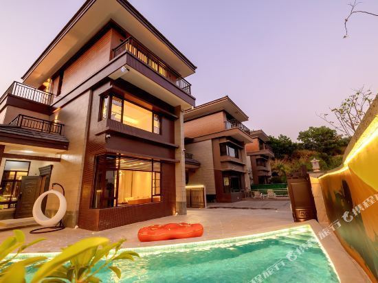 清远佛冈熹村水世界温泉泳池别墅图片