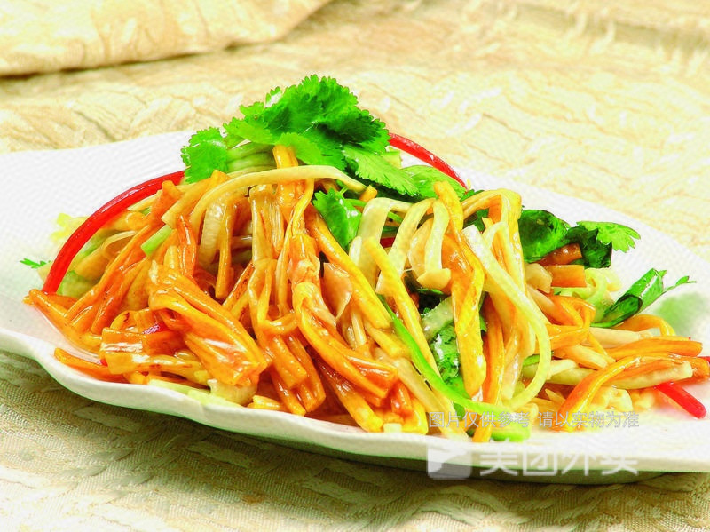 绿叶金针菇图片