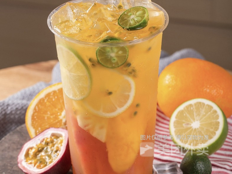 什锦水果茶图片