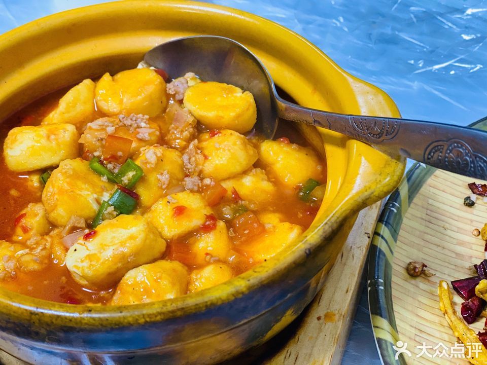 肉沫日本豆腐图片