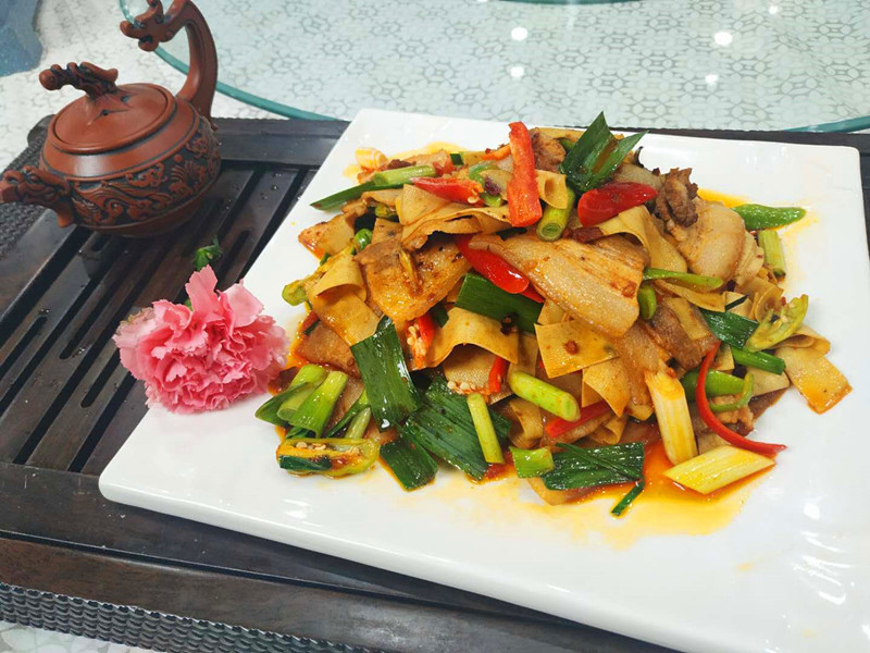 千张回锅肉图片