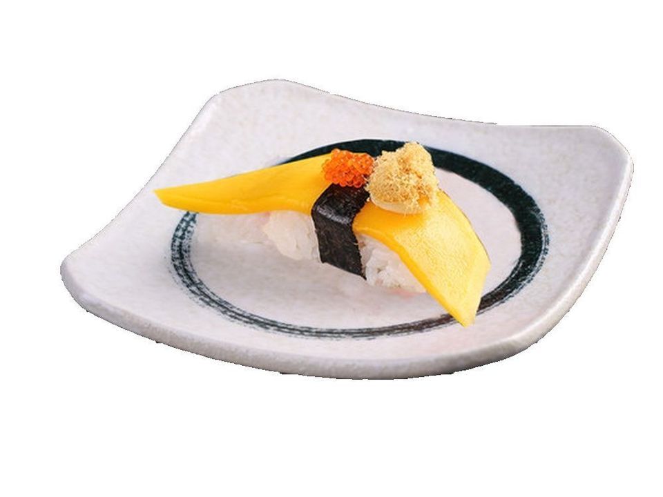 芝士芒果寿司图片