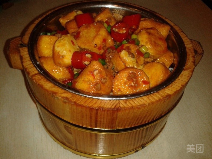 红烧日本豆腐图片