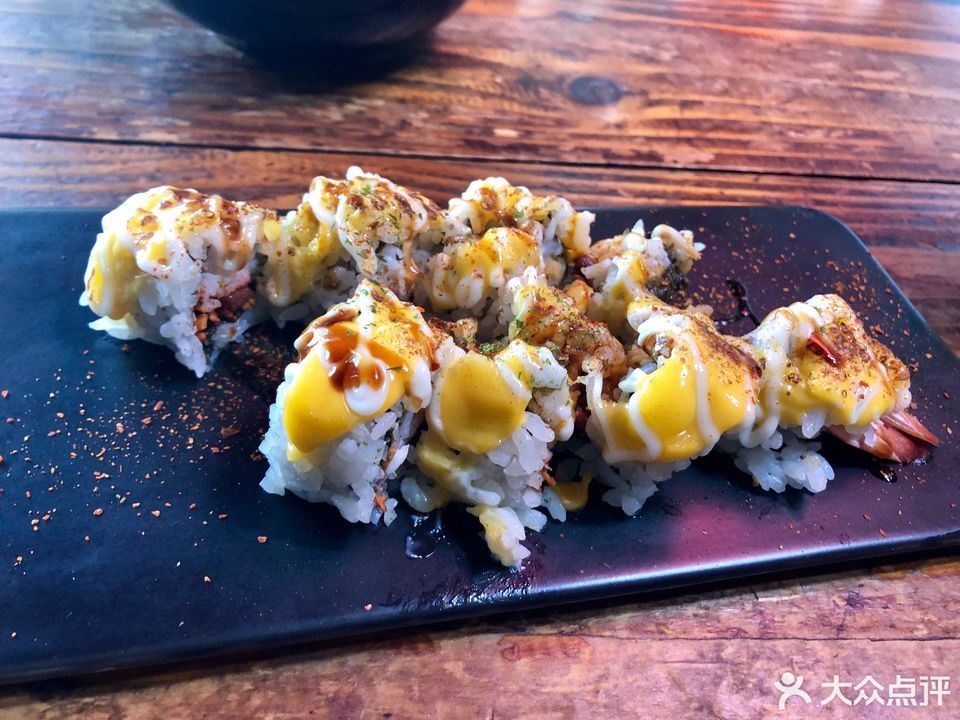 芝士鲜虾握图片