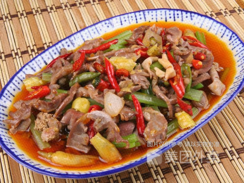 泡椒鸡杂炒饭图片
