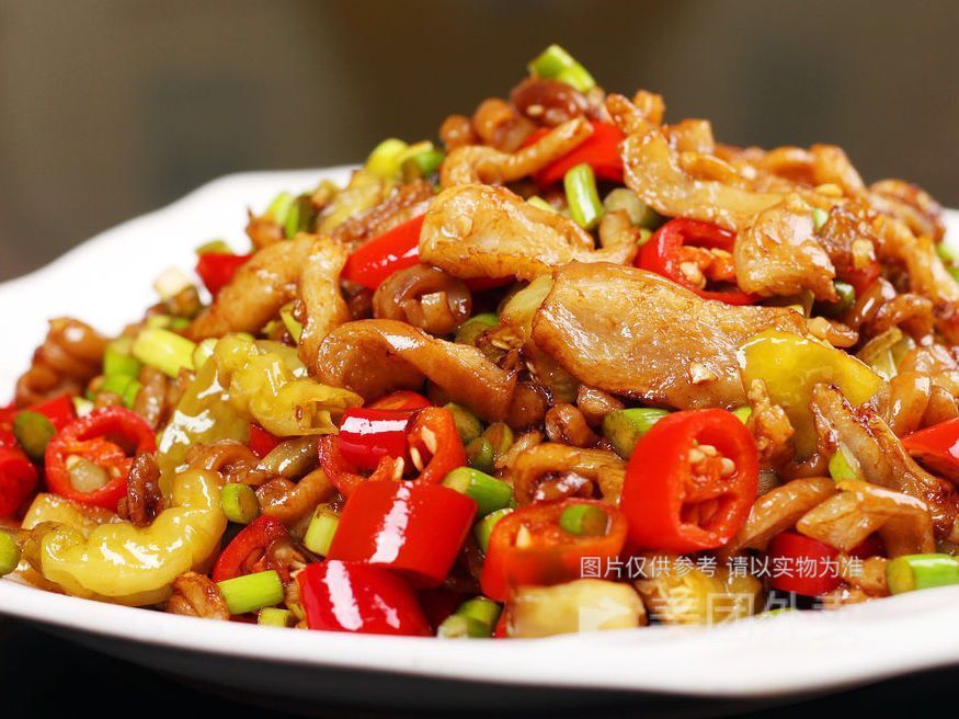 酸辣猪肚煲图片