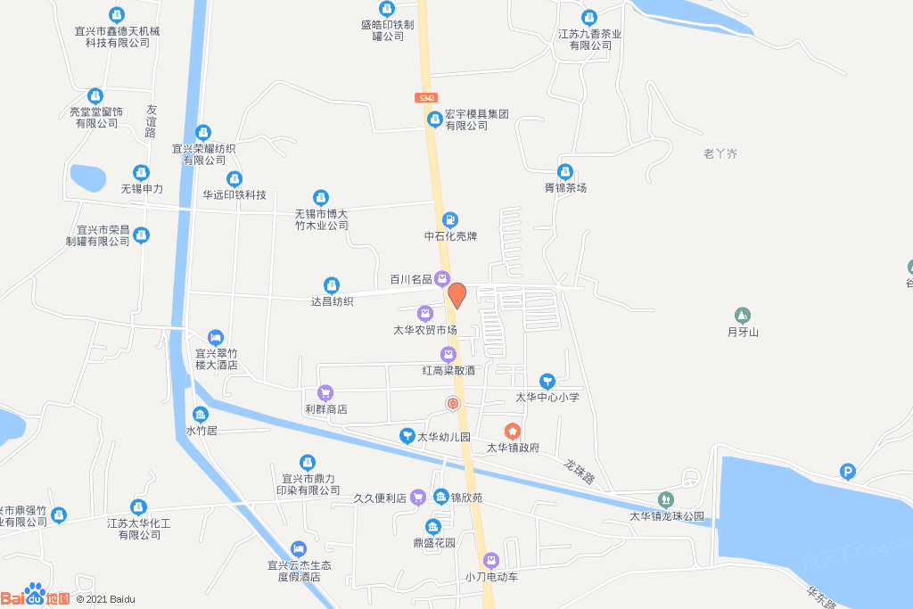 【宜兴太华山庄】地址,电话,路线,周边设施_360地图