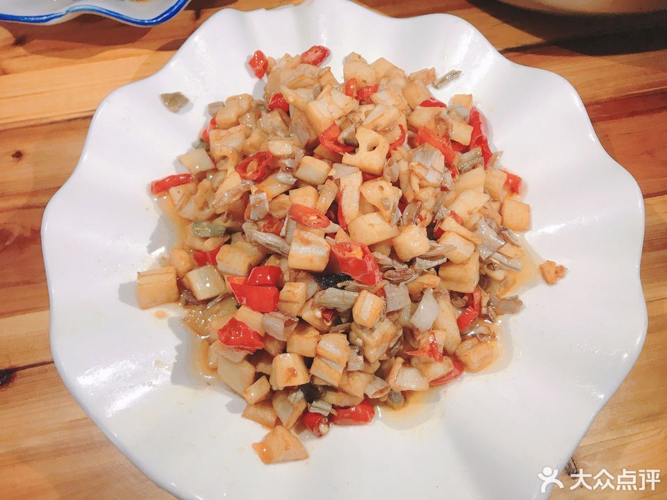 朴豆角藕丁图片