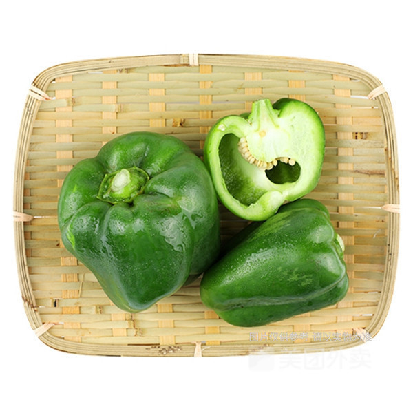 番茄椒青圆椒图片