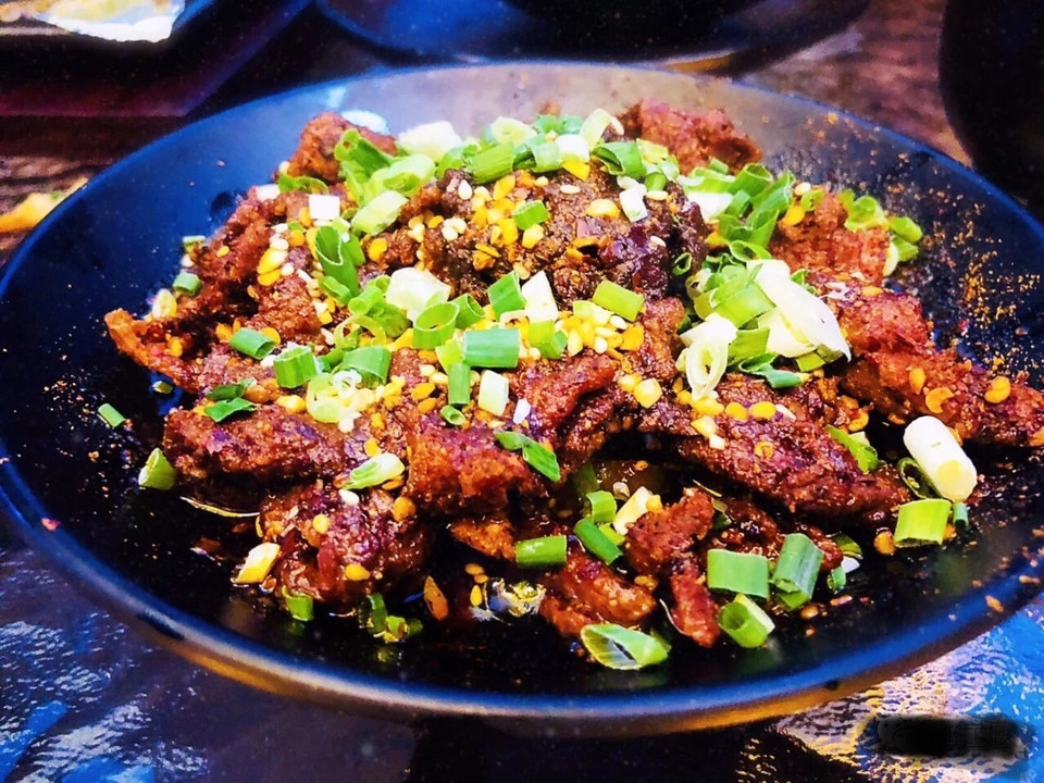 川香麻辣牛肉图片