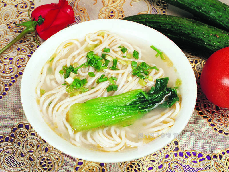清汤面图片